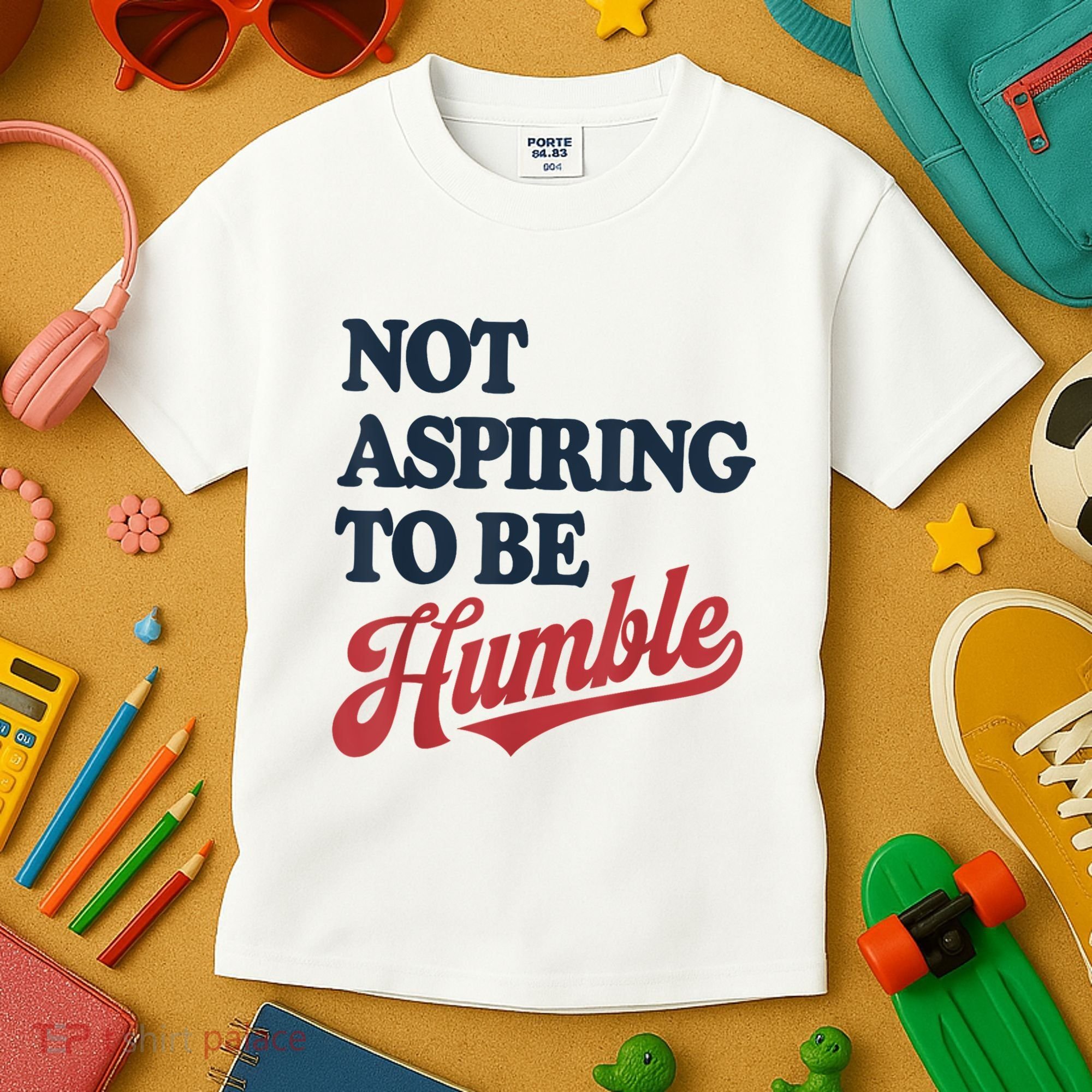 IM Not Aspiring To Be Humble Kids T-Shirt