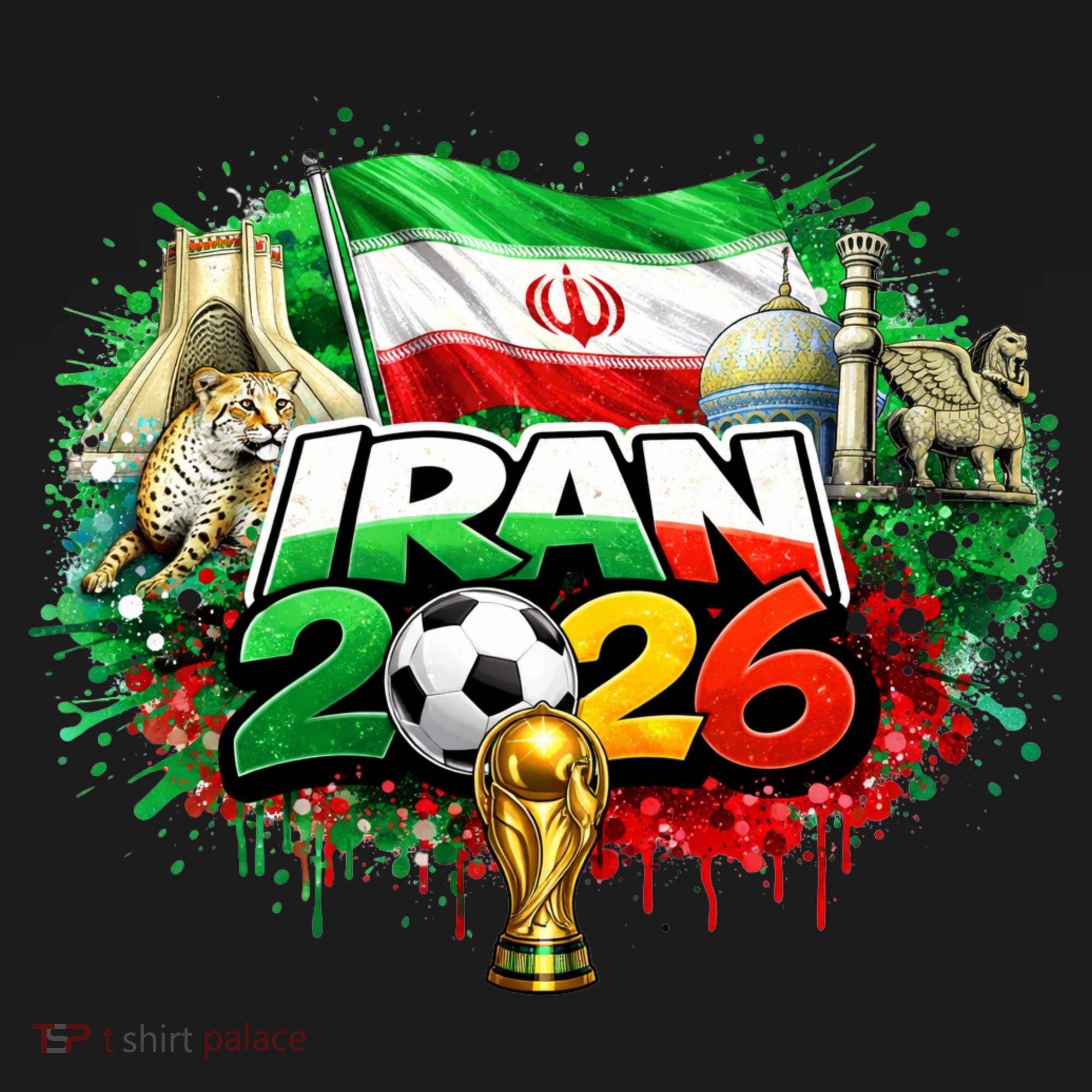 Iran North America Soccer Tournament 2026 Mousepad