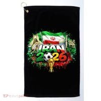 Iran North America Soccer Tournament 2026 Golf Towel thumb 0