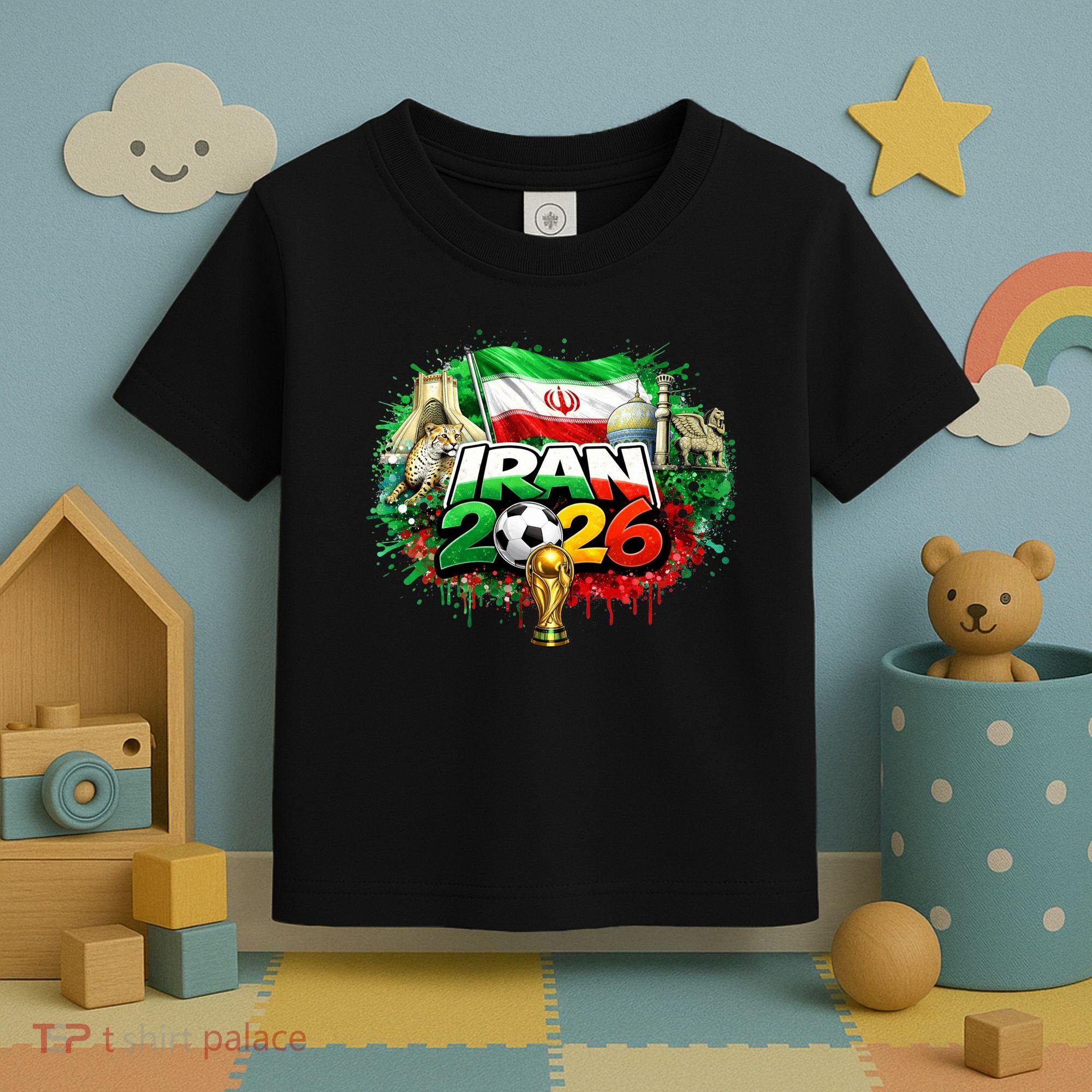 Iran North America Soccer Tournament 2026 Toddler T-Shirt