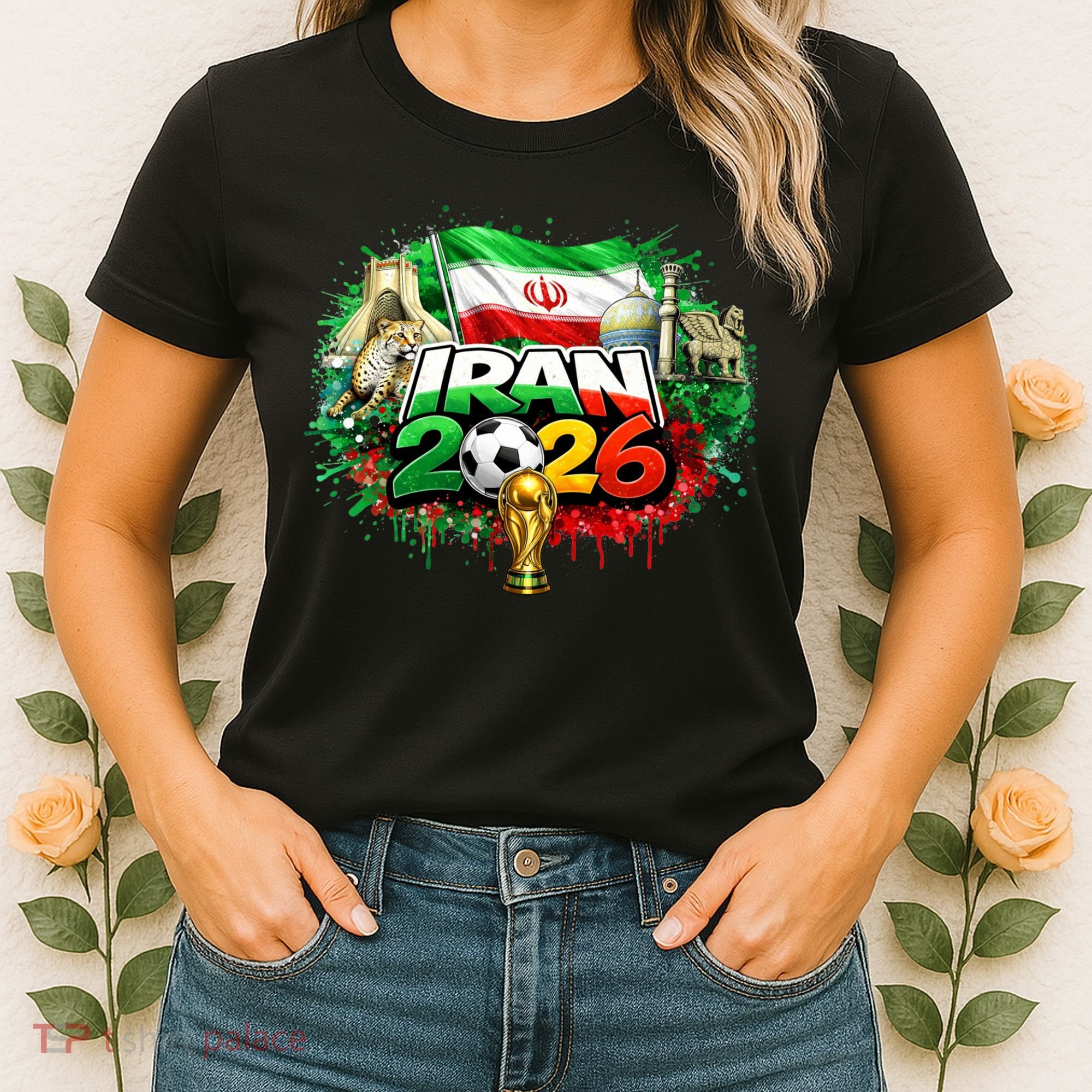 Iran North America Soccer Tournament 2026 Women's T-Shirt
