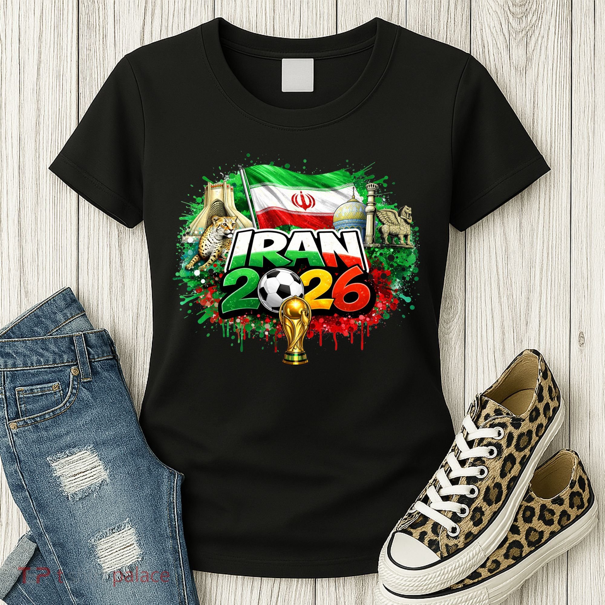 Iran North America Soccer Tournament 2026 Women's T-Shirt