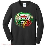 Iran North America Soccer Tournament 2026 Kids Long Sleeve Shirt thumb 0