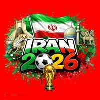 Iran North America Soccer Tournament 2026 Santa Hat thumb 1