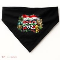 Iraq North America Soccer Tournament 2026 USA-Made Doggie Bandana thumb 0