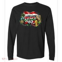 Iraq North America Soccer Tournament 2026 Comfort Colors Heavyweight Long Sleeve T-Shirt thumb 0