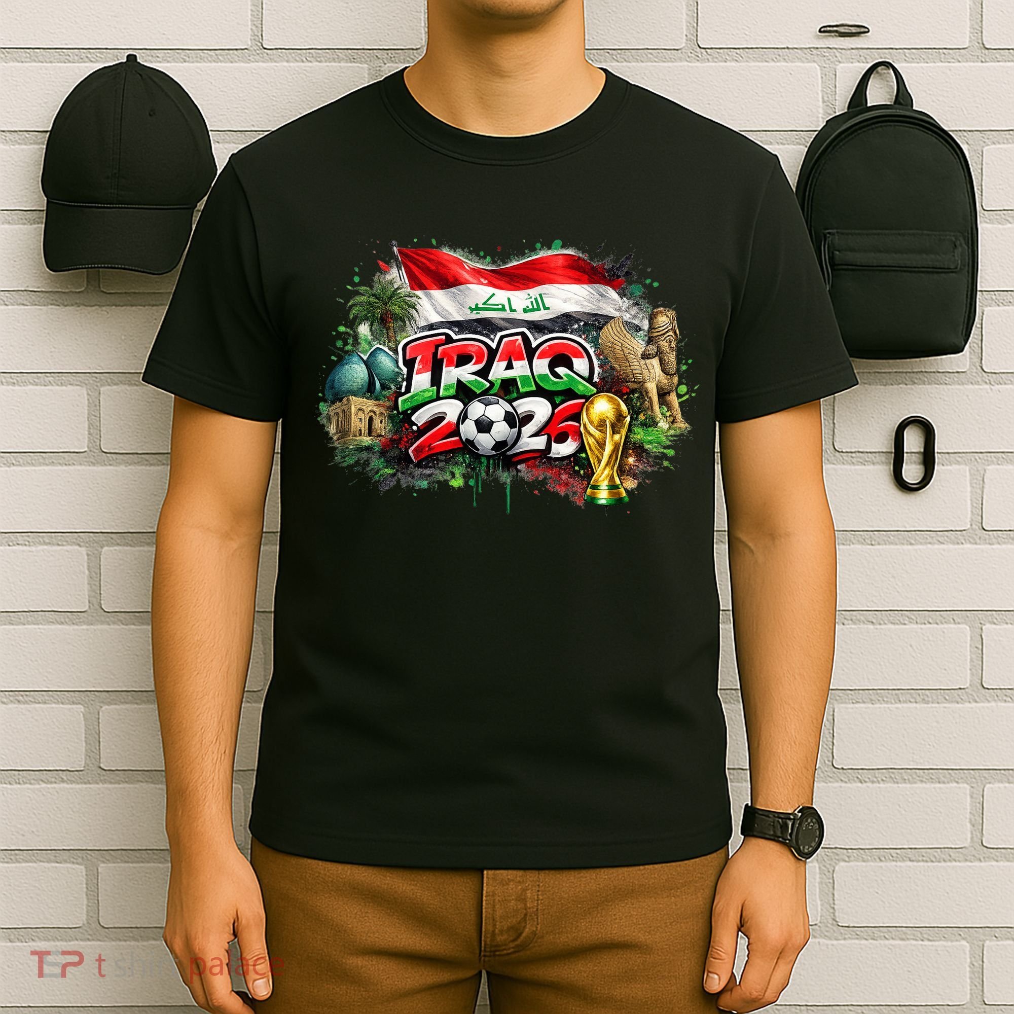 Iraq North America Soccer Tournament 2026 T-Shirt