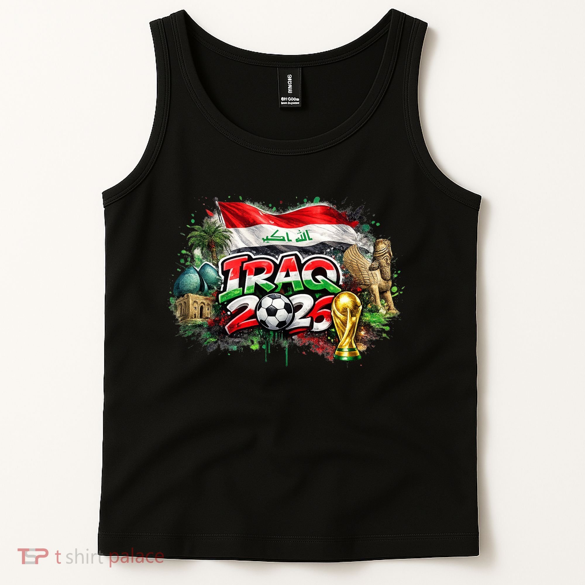 Iraq North America Soccer Tournament 2026 Tank Top
