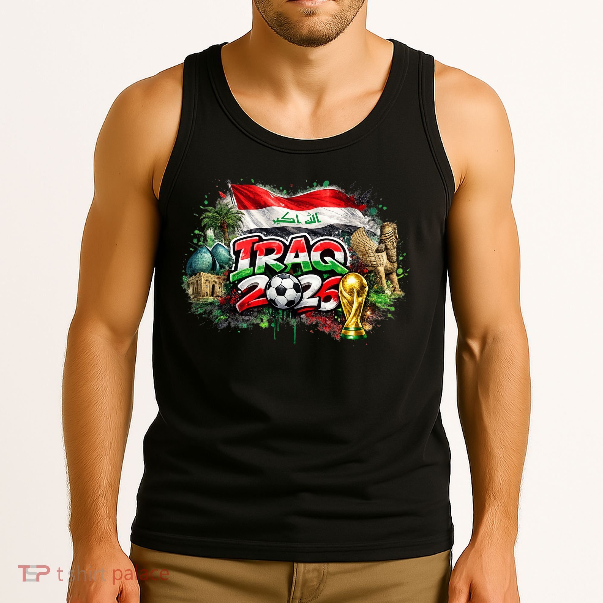 Iraq North America Soccer Tournament 2026 Tank Top