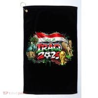 Iraq North America Soccer Tournament 2026 Golf Towel thumb 0