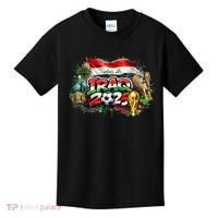 Iraq North America Soccer Tournament 2026 Kids T-Shirt thumb 0