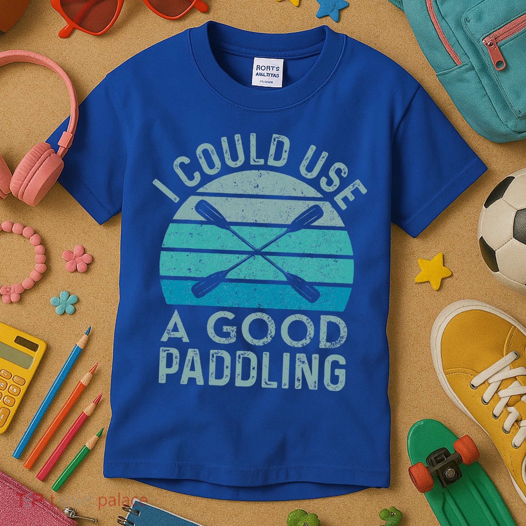 I Need A Good Paddling Funny Kayak Kayaking Kids T-Shirt