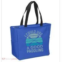 I Need A Good Paddling Funny Kayak Kayaking Tote Bag thumb 2