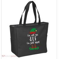 I'm Not An Elf I'm Just Short Tote Bag thumb 2