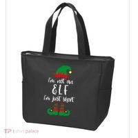 I'm Not An Elf I'm Just Short Tote Bag thumb 3