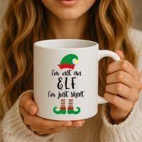 I'm Not An Elf I'm Just Short Coffee Mug thumb 3