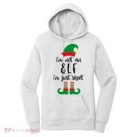 I'm Not An Elf I'm Just Short Women's Hoodie thumb 0