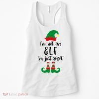 I'm Not An Elf I'm Just Short Women's Tank Top thumb 0