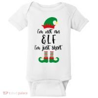 I'm Not An Elf I'm Just Short Baby Bodysuit thumb 0
