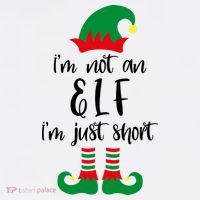 I'm Not An Elf I'm Just Short Women's T-Shirt thumb 6