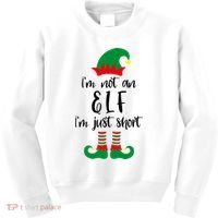 I'm Not An Elf I'm Just Short Kids Sweatshirt thumb 0