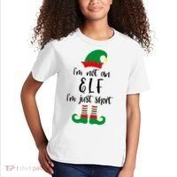 I'm Not An Elf I'm Just Short Kids T-Shirt thumb 2