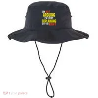 IM Not Arguing IM Just Explaining Why IM Right Bucket Hat thumb 0