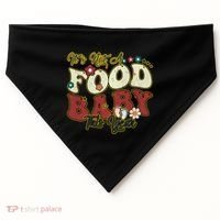 ItS Not A Food This Year Thanksgiving And Christmas Cute Gift USA-Made Doggie Bandana thumb 0