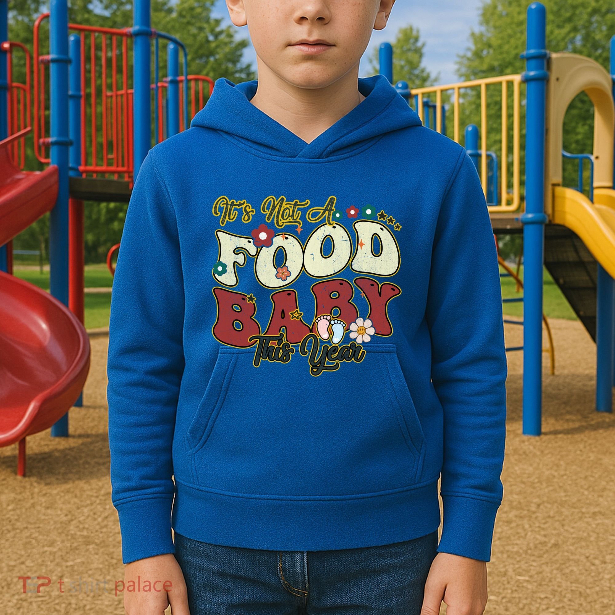ItS Not A Food This Year Thanksgiving And Christmas Cute Gift Kids Hoodie