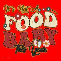 ItS Not A Food This Year Thanksgiving And Christmas Cute Gift Santa Hat thumb 1