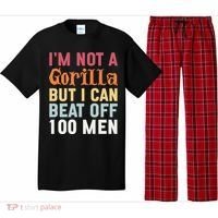 I'm Not A Gorilla But I Can Beat Off  Pajama Set thumb 0