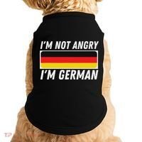 IM Not Angry IM German Germany Flag German American Doggie Tank thumb 0