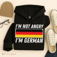 IM Not Angry IM German Germany Flag German American Hoodie thumb 4