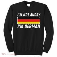 IM Not Angry IM German Germany Flag German American Sweatshirt thumb 0