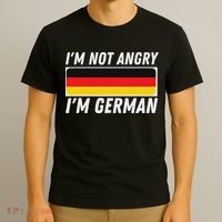 IM Not Angry IM German Germany Flag German American T-Shirt thumb 3