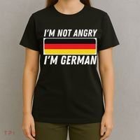 IM Not Angry IM German Germany Flag German American T-Shirt thumb 4