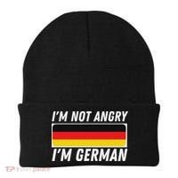 IM Not Angry IM German Germany Flag German American Beanie thumb 0