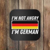 IM Not Angry IM German Germany Flag German American Coaster thumb 0