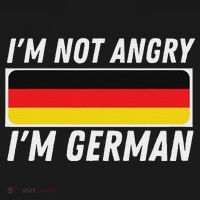 IM Not Angry IM German Germany Flag German American Mousepad thumb 1