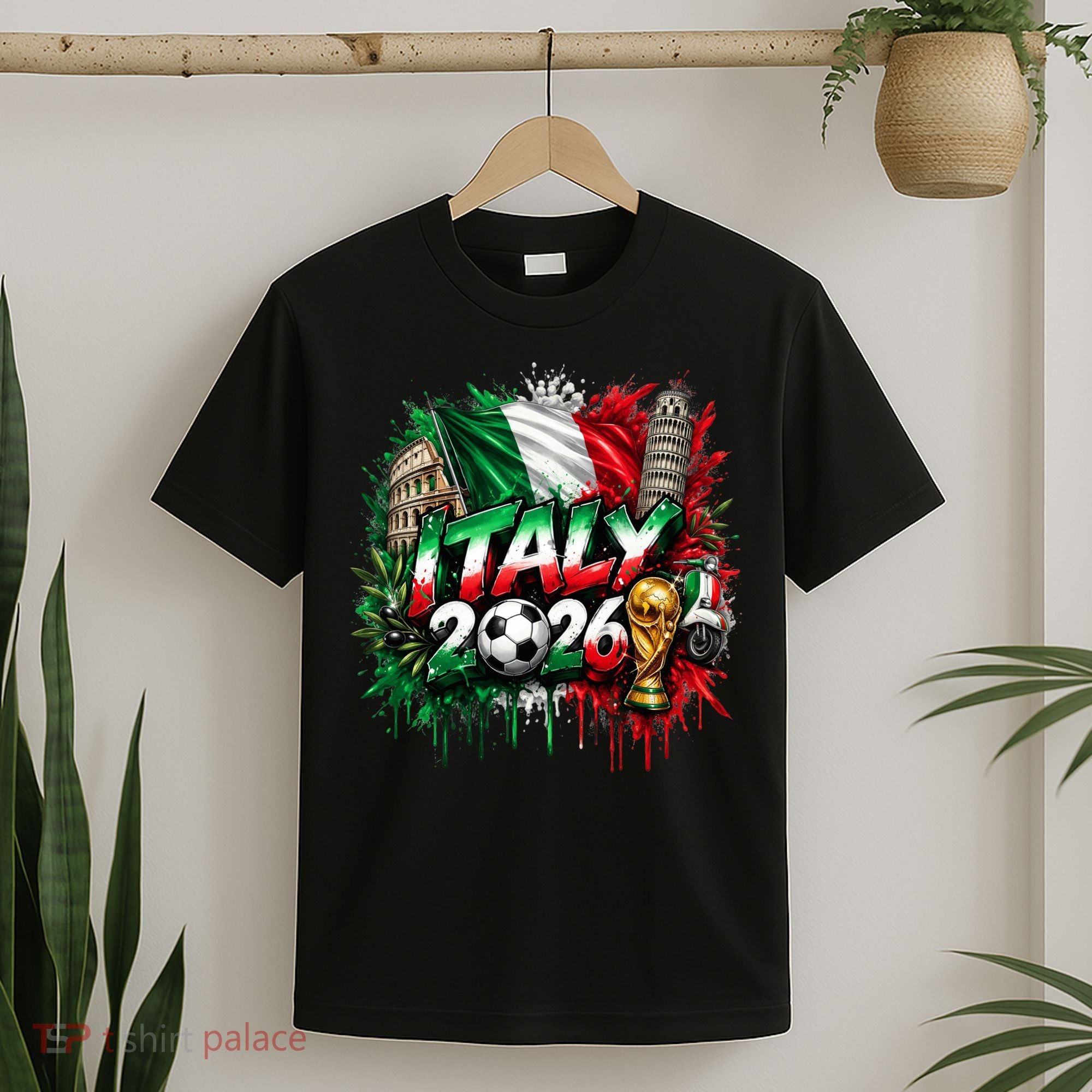 ITALY North America Soccer Tournament 2026 T-Shirt