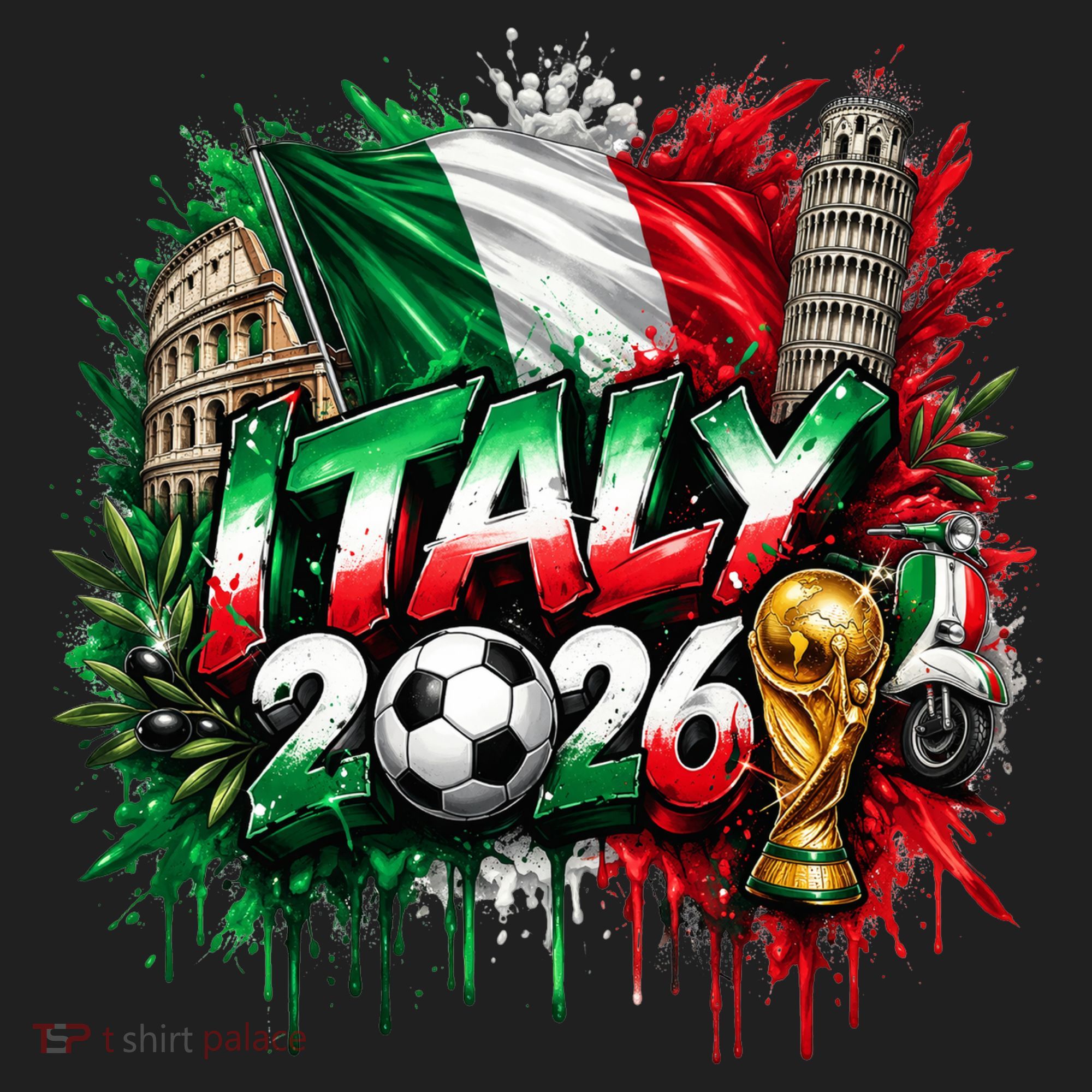 ITALY North America Soccer Tournament 2026 Beanie
