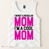 I'm Not A Regular Mom I'm A Cool Mom Gift Tank Top thumb 2