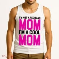 I'm Not A Regular Mom I'm A Cool Mom Gift Tank Top thumb 3