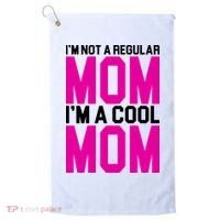 I'm Not A Regular Mom I'm A Cool Mom Gift Golf Towel thumb 0