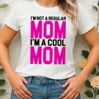 I'm Not A Regular Mom I'm A Cool Mom Gift Women's T-Shirt thumb 2