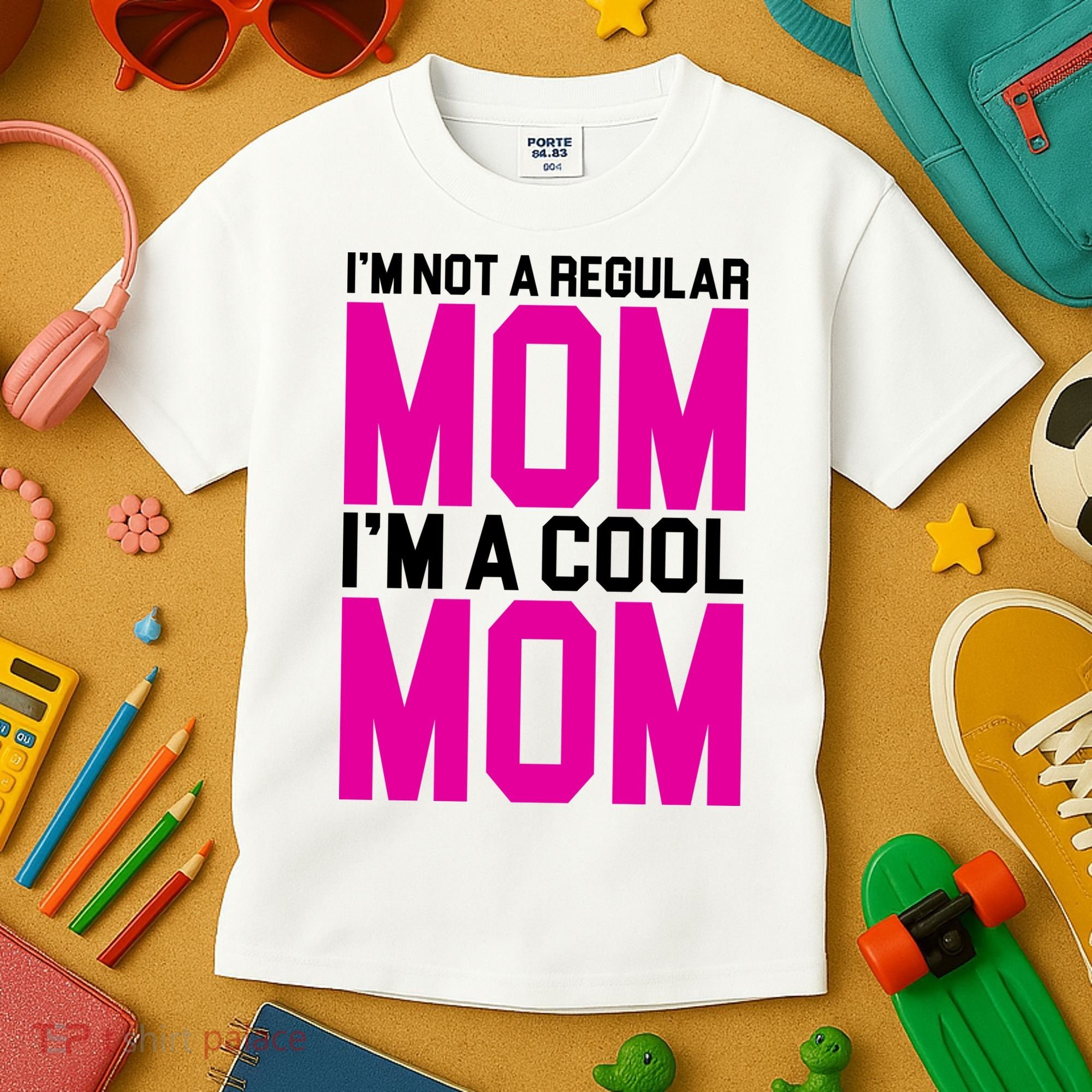 I'm Not A Regular Mom I'm A Cool Mom Gift Kids T-Shirt