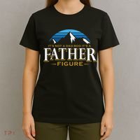 It's Not A Dad Bod It's A Father Figure Mountain Adventure T-Shirt thumb 4