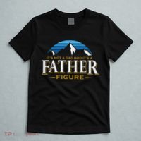 It's Not A Dad Bod It's A Father Figure Mountain Adventure T-Shirt thumb 5