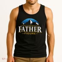 It's Not A Dad Bod It's A Father Figure Mountain Adventure Tank Top thumb 3