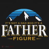 It's Not A Dad Bod It's A Father Figure Mountain Adventure Visor thumb 3